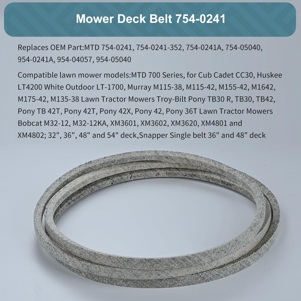 Holdly Drive Belt packaging with specifications