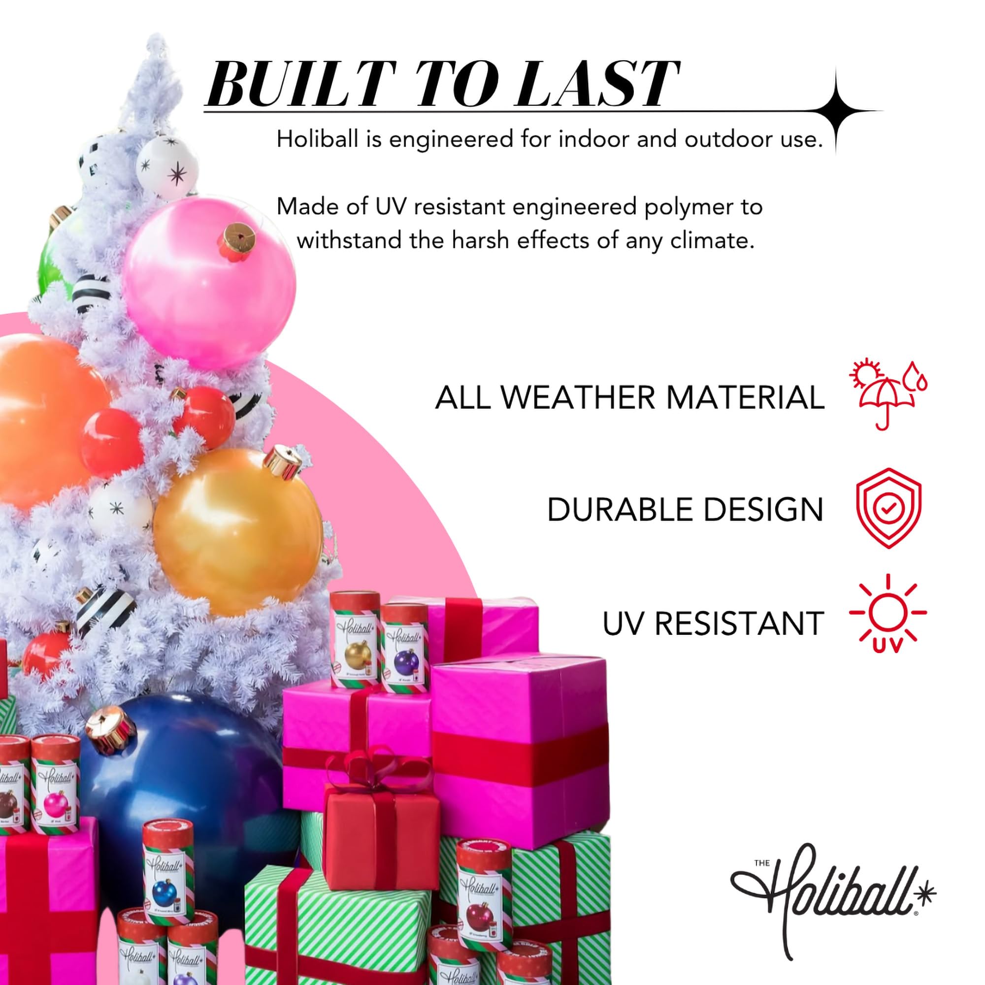 Holiball Inflatable Holiday Ornament packed for storage