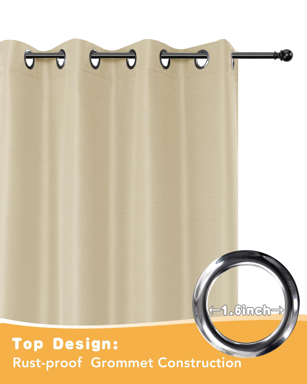 HolidayIdeas curtains in a backyard setting