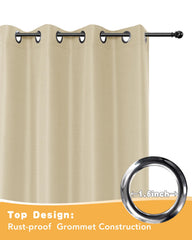 HolidayIdeas curtains in a backyard setting