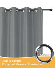 HolidayIdeas outdoor curtain hanging on a patio