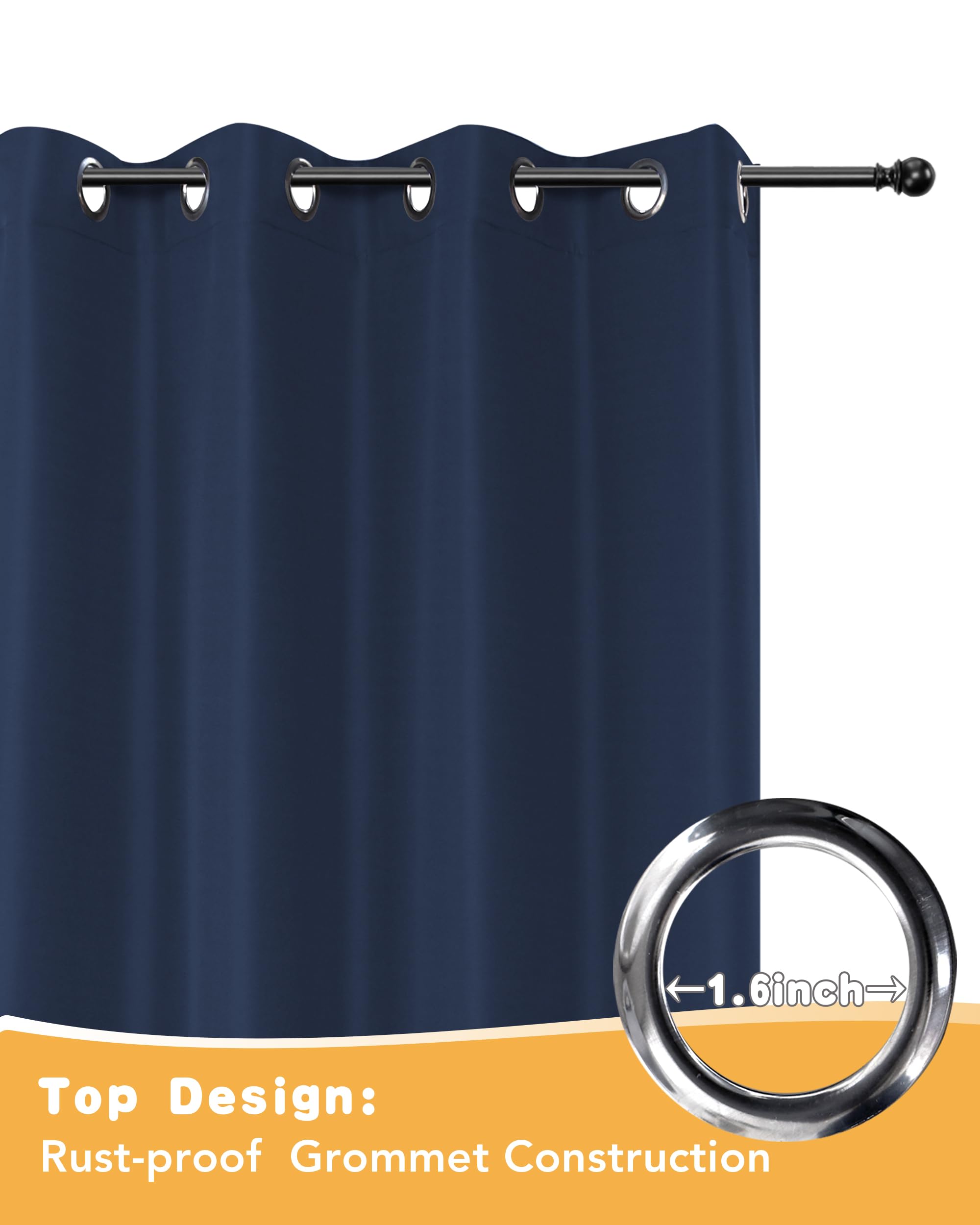 HolidayIdeas outdoor curtains hanging on a patio