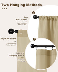 HolidayIdeas outdoor curtains installed on patio