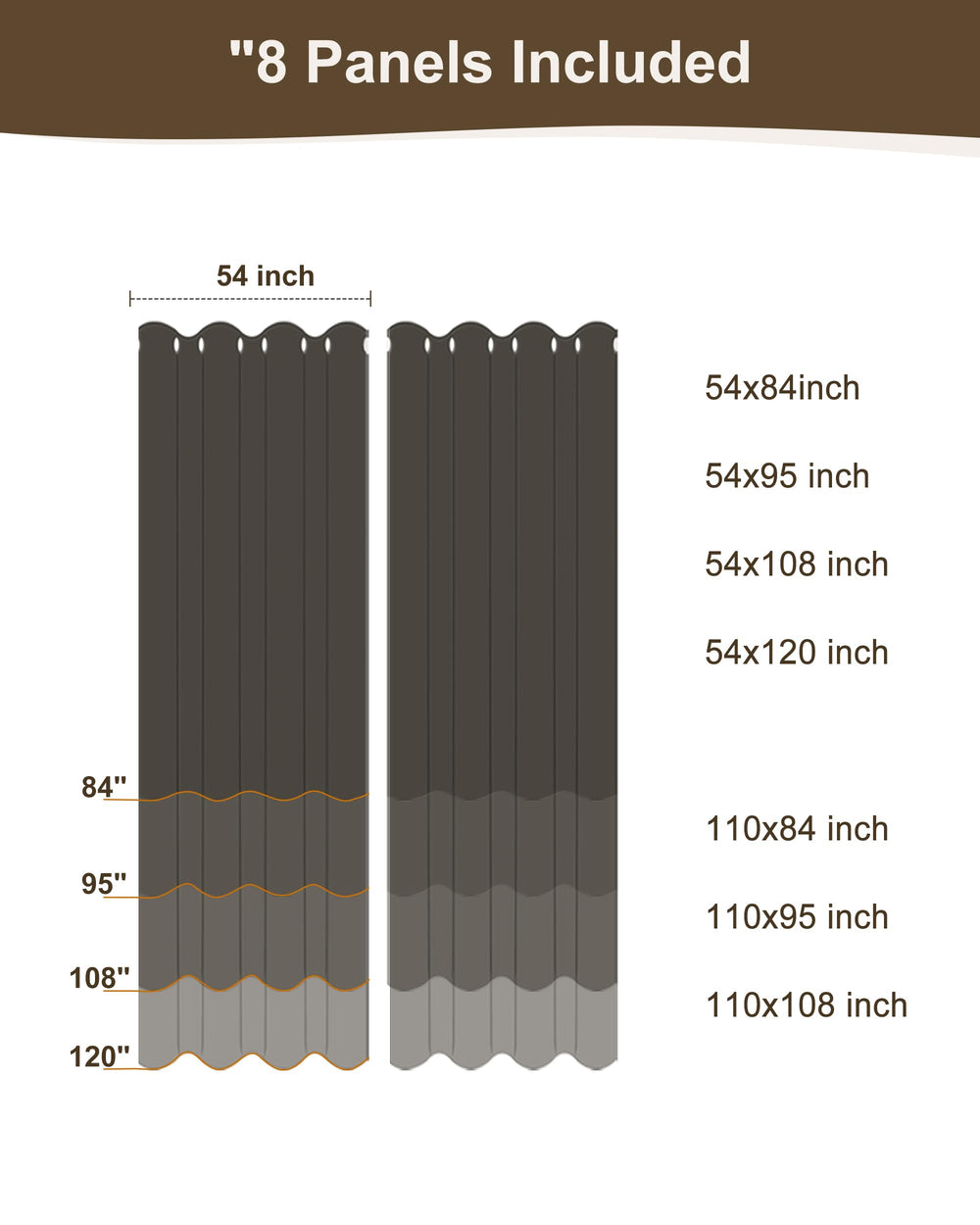 HolidayIdeas Outdoor Curtains with windproof design