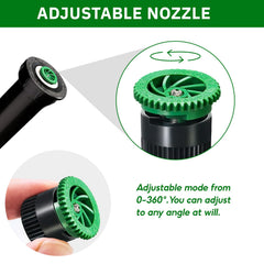 HolyMaji 12AN lawn green sprinkler head side view