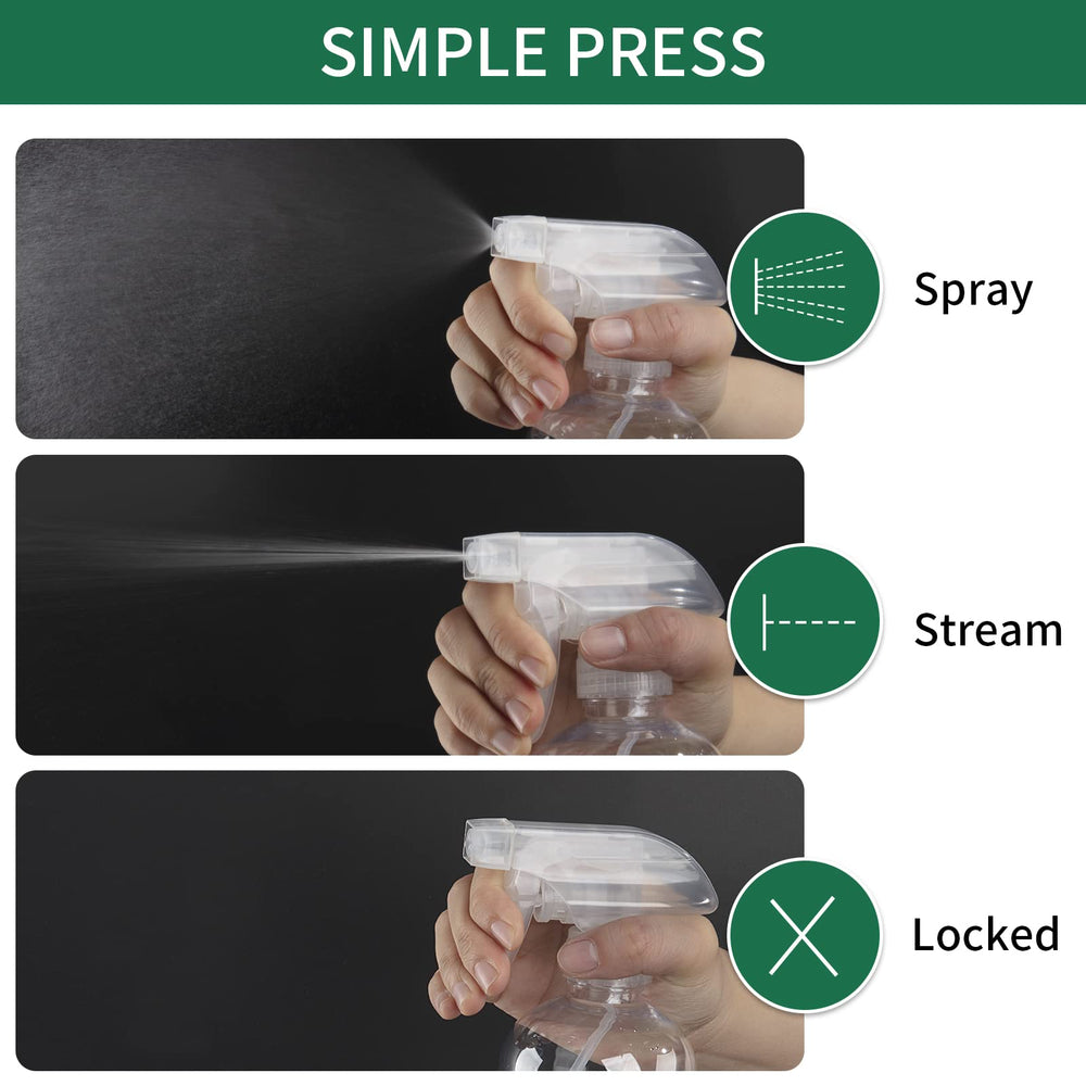 HOMBYS sprayer head close-up showing leakproof design
