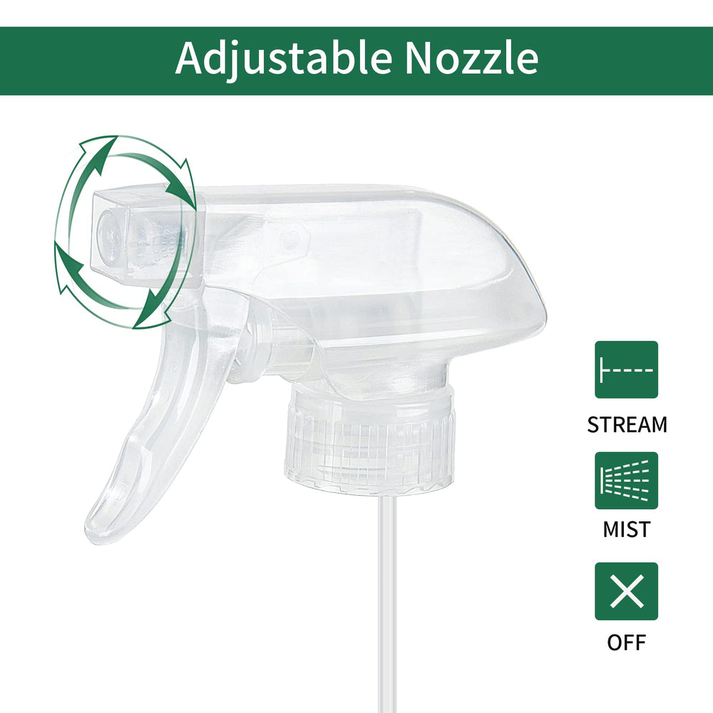 HOMBYS Trigger Sprayers showing adjustable nozzle