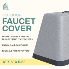 Home Intuition Faucet Cover showing foam gasket