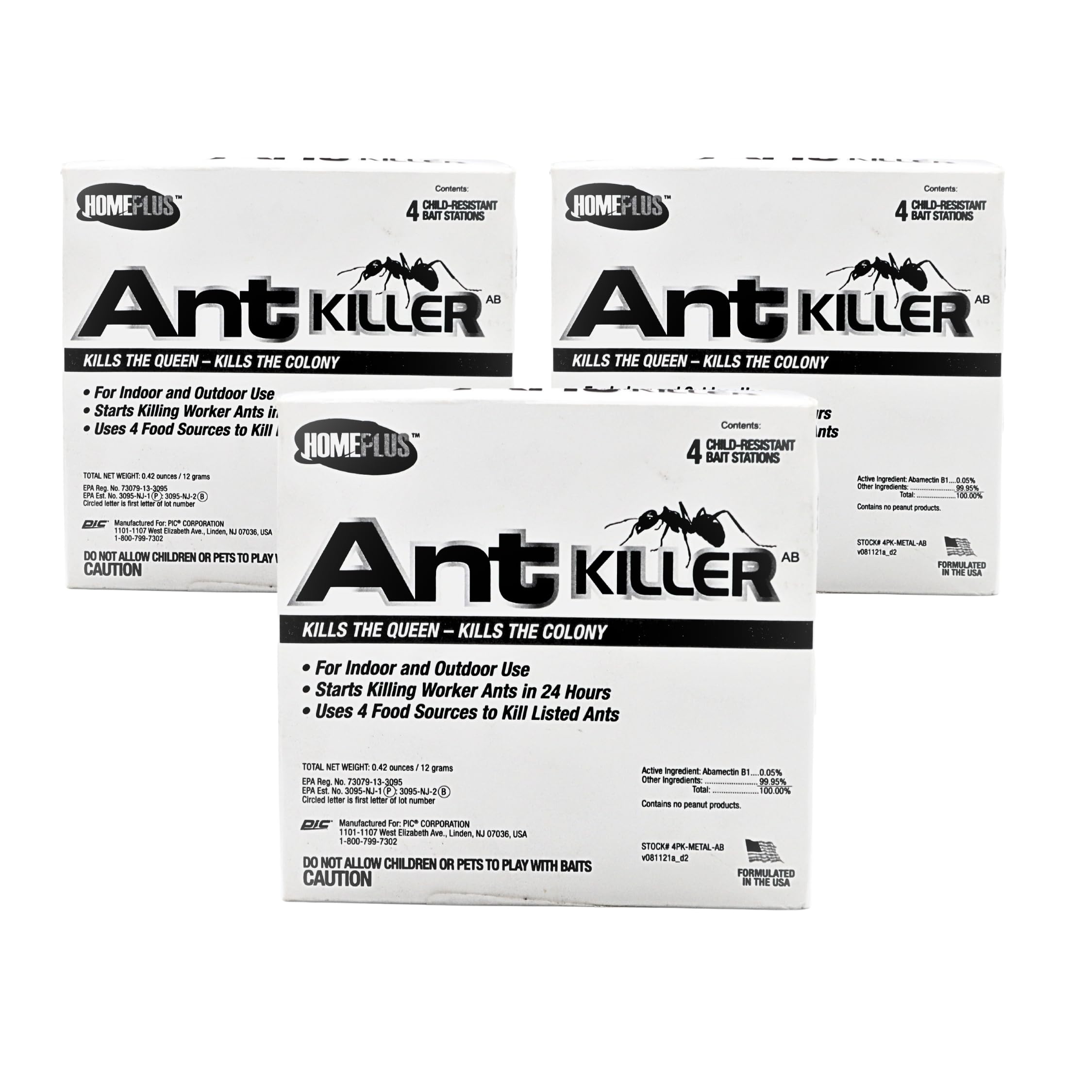 HOME PLUS Ant Killer Bait Station pack of 12