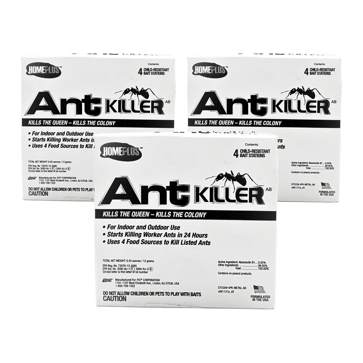 HOME PLUS Ant Killer Bait Station pack of 12