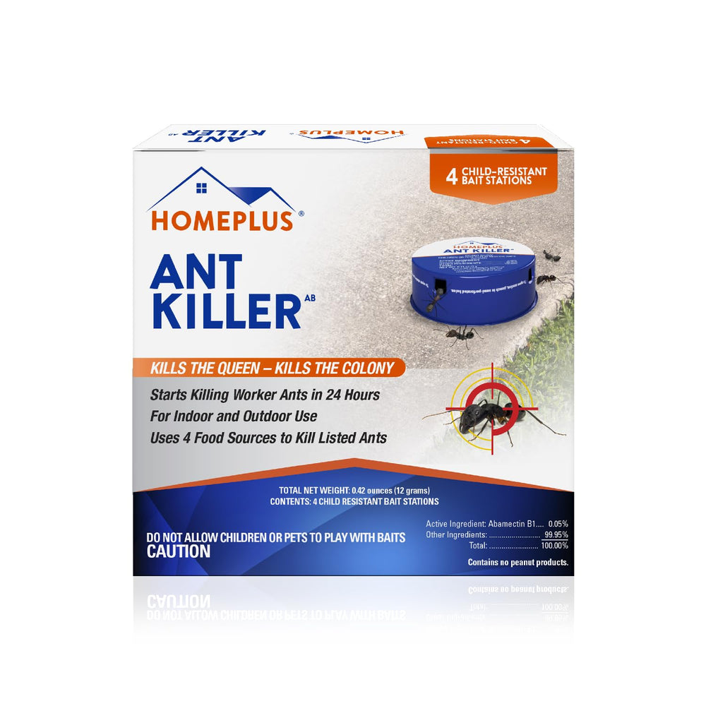HOME PLUS Ant Killer Bait Station packaging