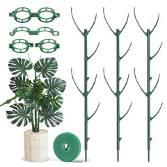 HOMEBROS Plant Support Stakes pack of 6 in green