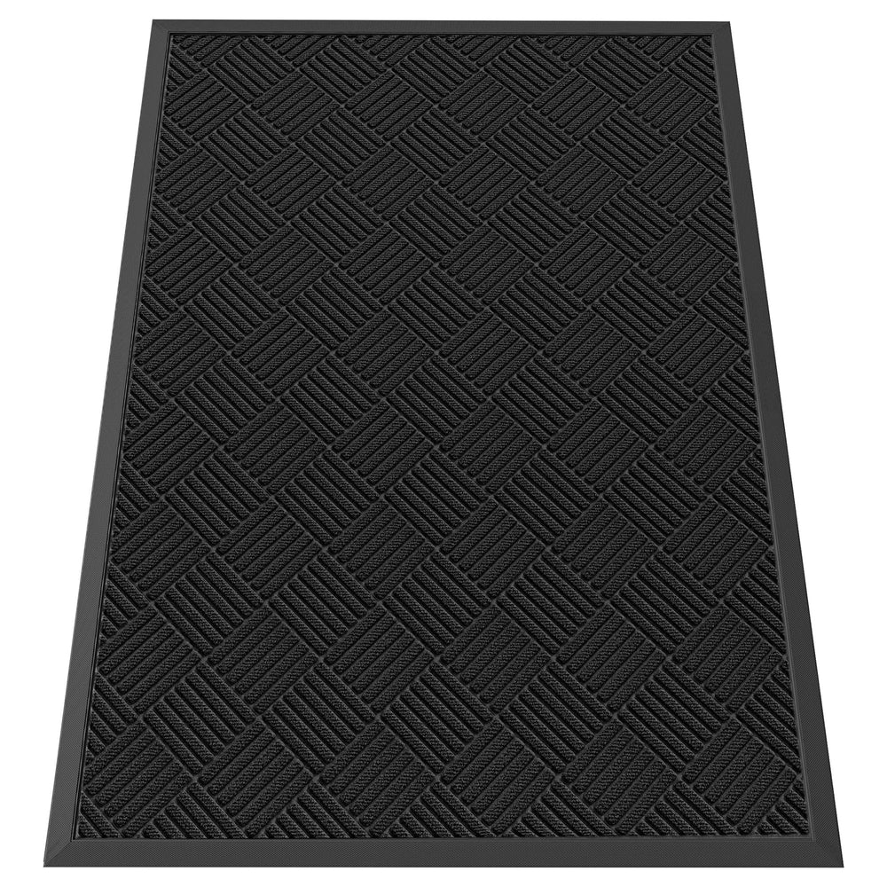 HOMEK 4' x 3' Indoor Outdoor Door Mat front view