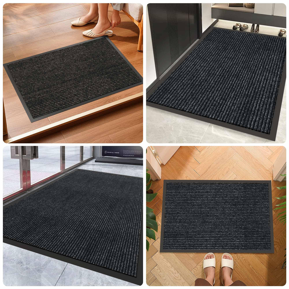 HOMEK door mat in a patio setting