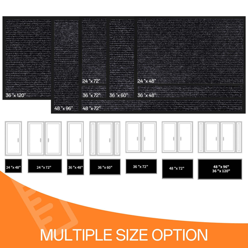 HOMEK door mat with various size options