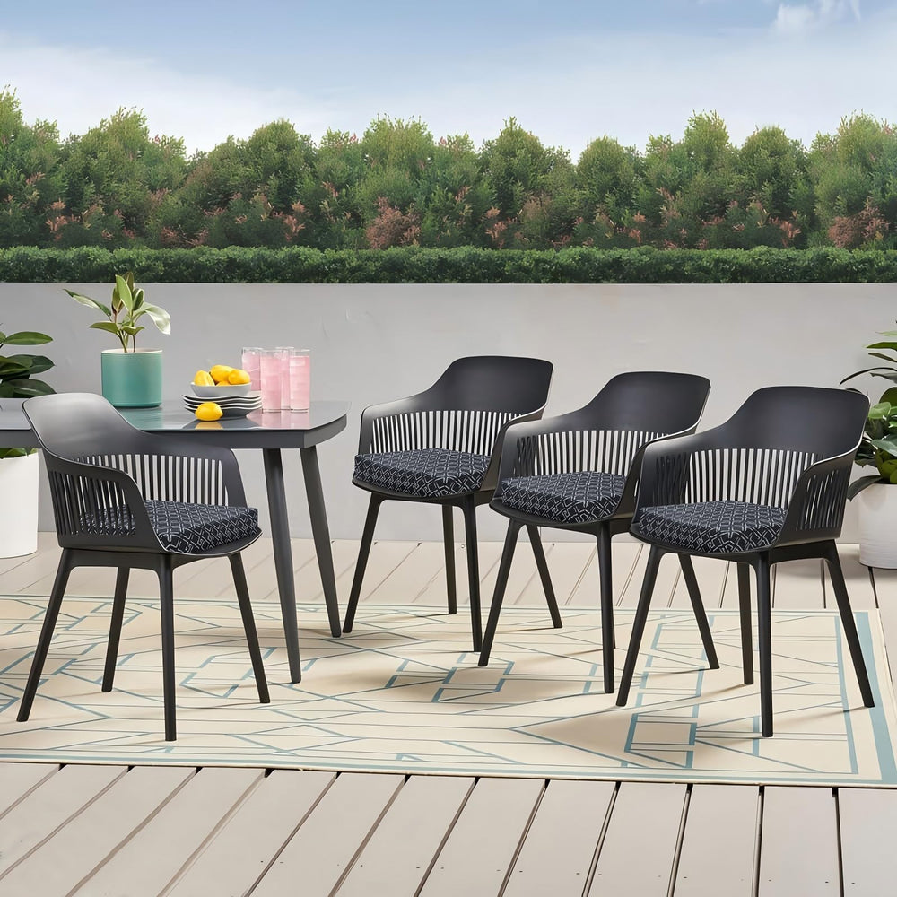 HOMELYSIAN Outdoor Chair Cushion with water-resistant fabric