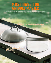homenote 12.5 inch Griddle Dome for even cooking