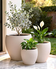 homenote 12 inch flower pot side view