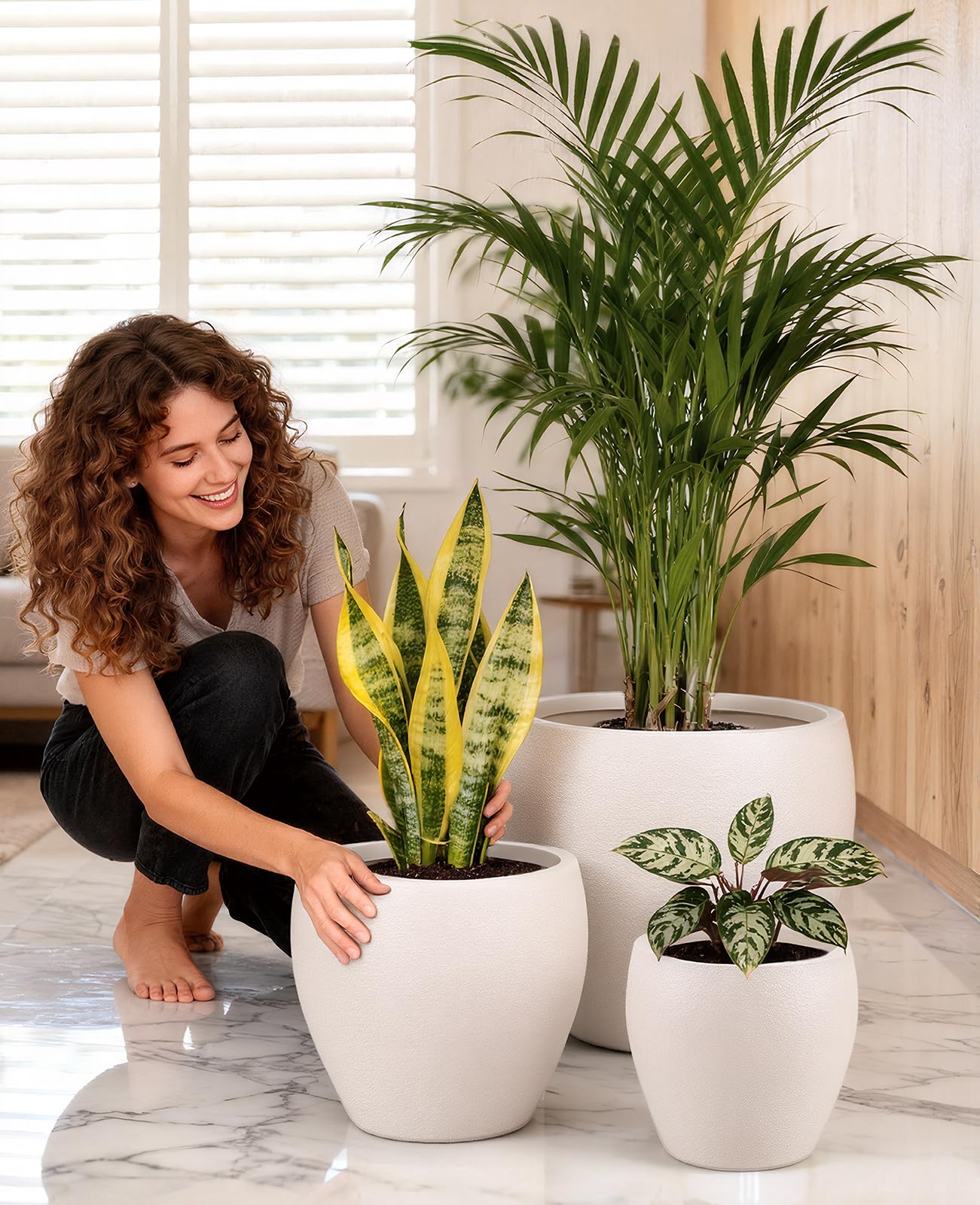 homenote flower pots in modern home decor