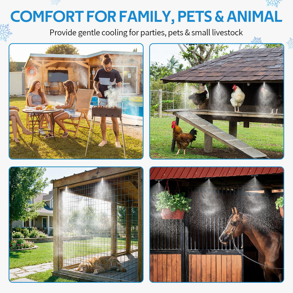 homenote Misting Cooling System packaging