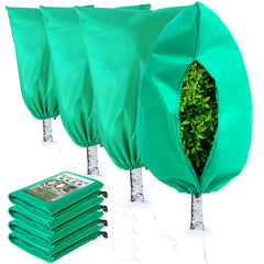 Homimp 4 Pack Plant Covers in Green, 71" x 47.3"