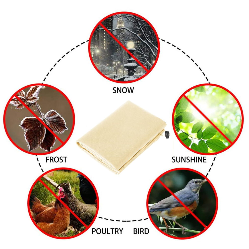 Homimp Plant Covers being applied to a sapling
