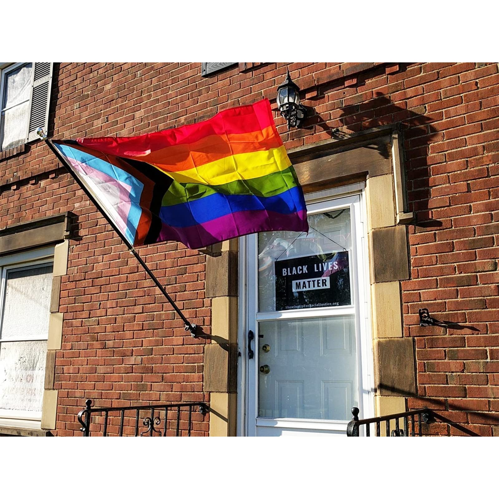 Homissor Progress Pride Flag packaging details