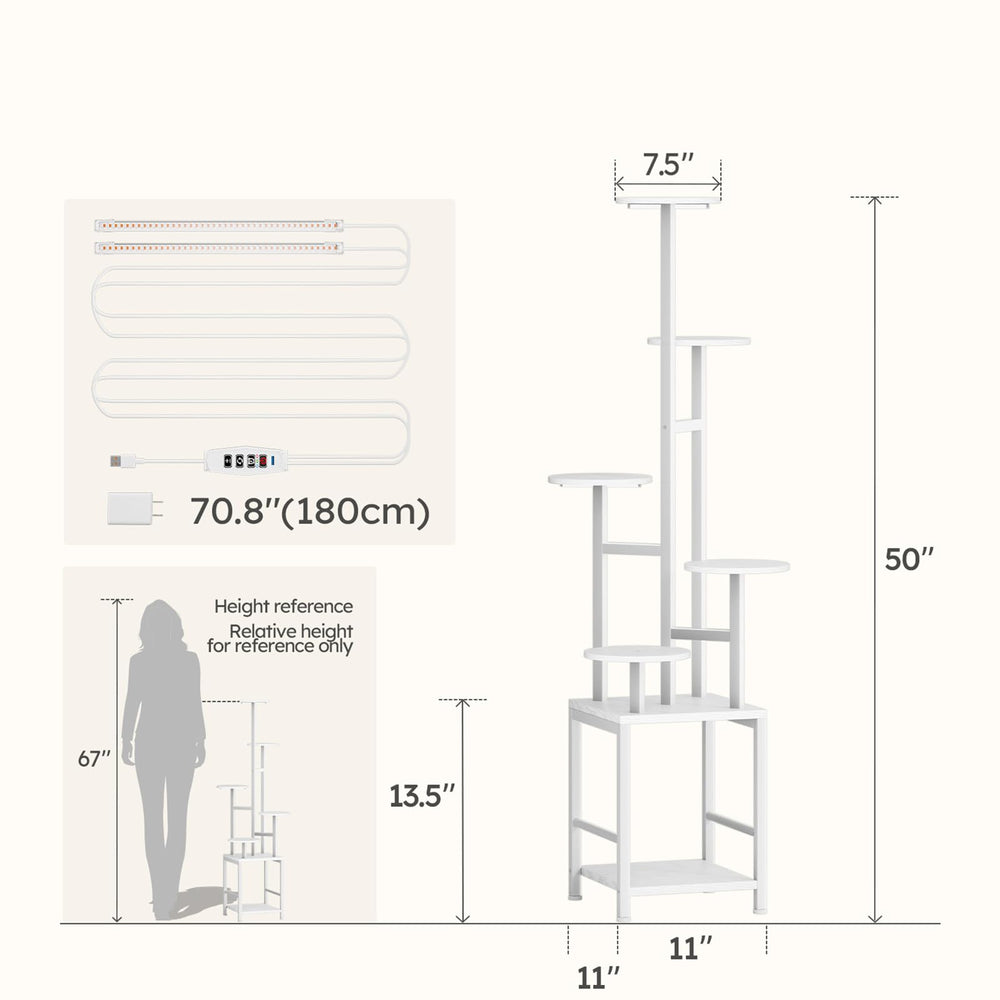 Homsorout plant stand in modern office setting with plants