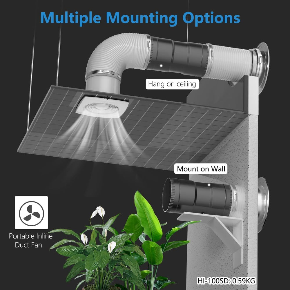 Hon&Guan blower fan showing airflow direction