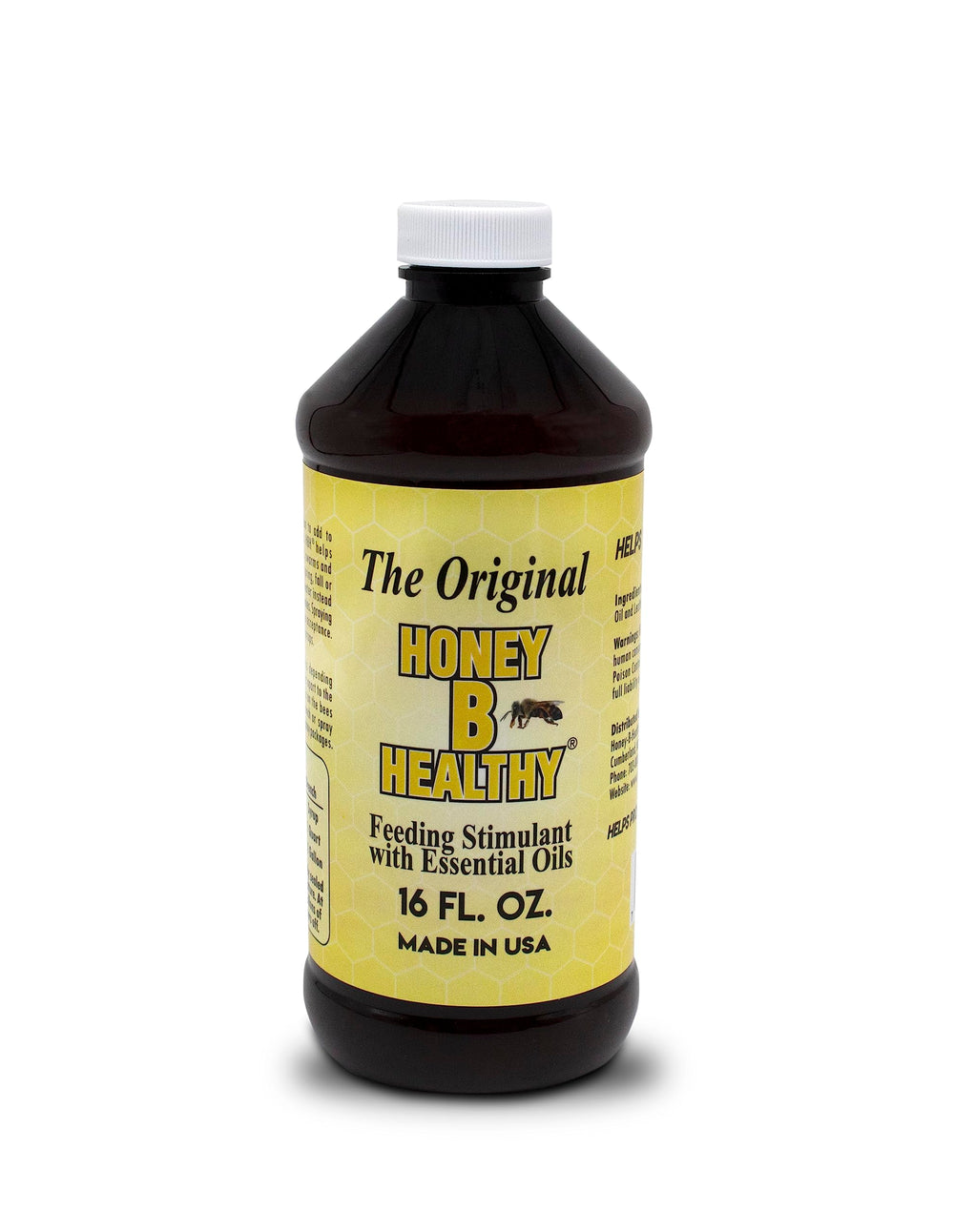Honey B Healthy 16 oz feeding stimulant bottle front view