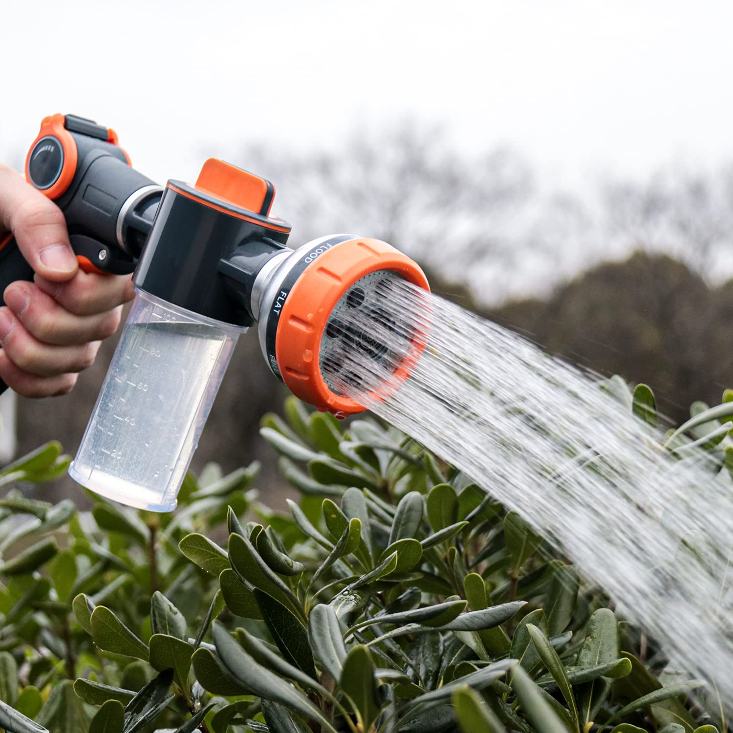 Hongmai Garden Hose Nozzle with car wash mitt included