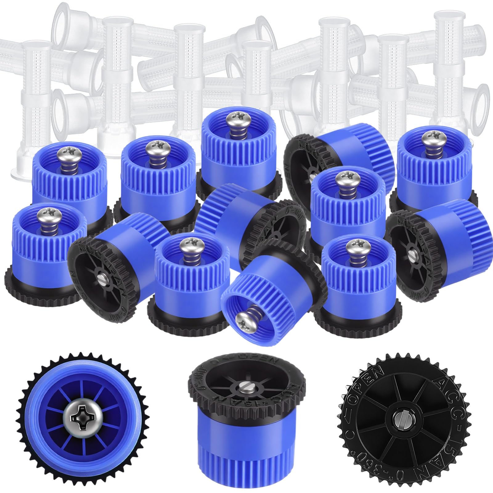 Honoson 15 Van Sprinkler Head blue color front view
