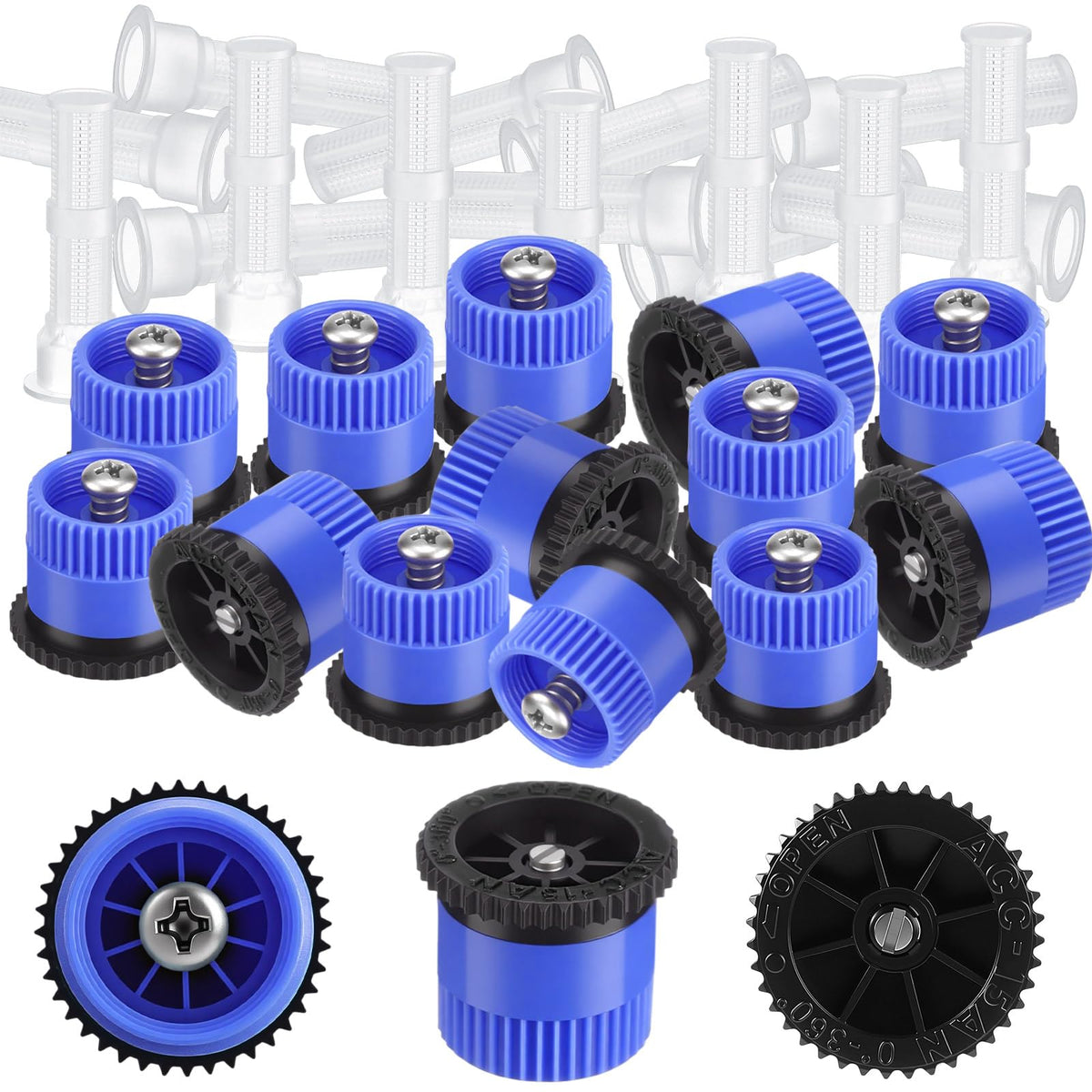 Honoson 15 Van Sprinkler Head blue color front view