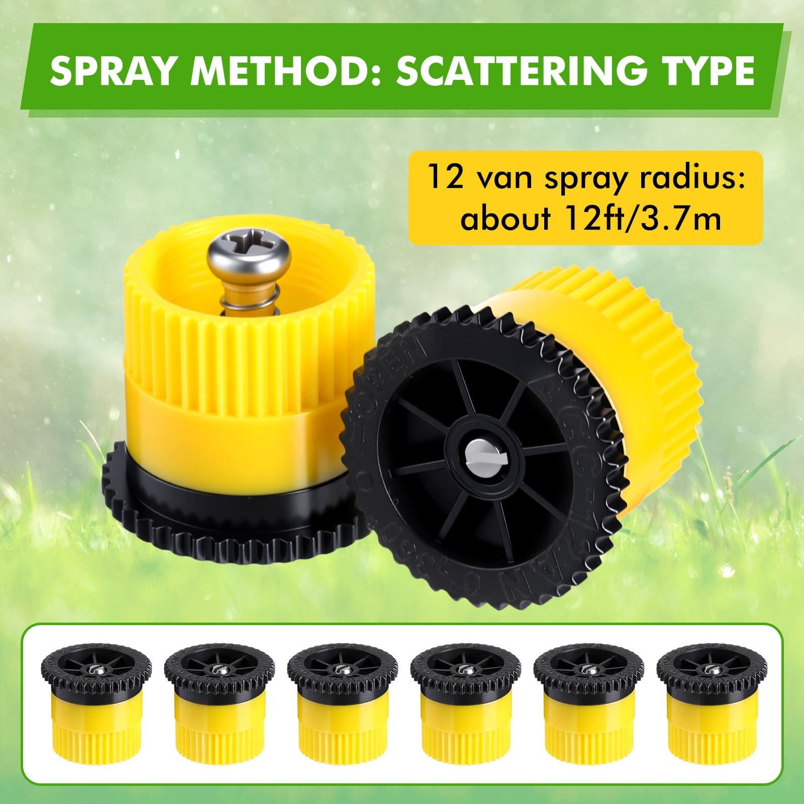 Honoson 16 Pcs Sprinkler Heads in packaging
