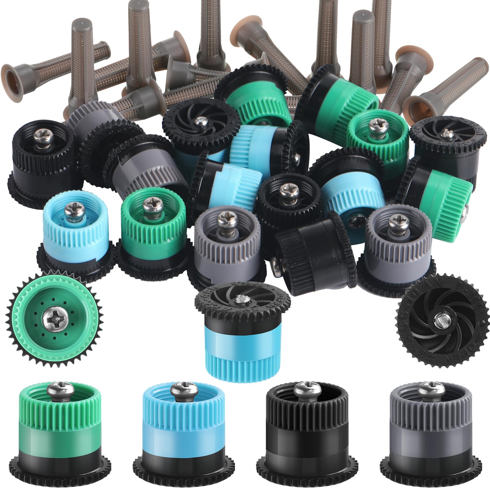 Honoson 16 Pcs Sprinkler Heads Replacement set front view