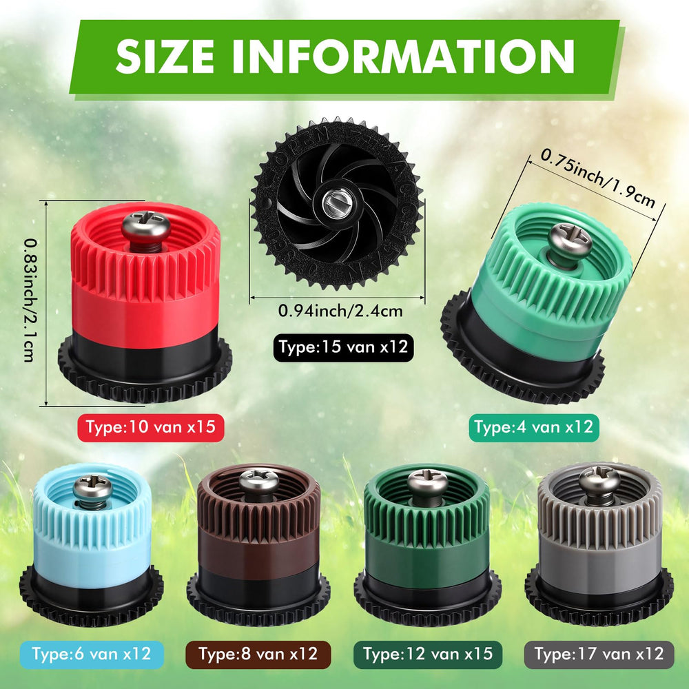 Honoson adjustable nozzle sprinkler head close-up view