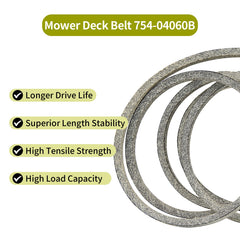 Honoyam mower belt installed on lawn mower