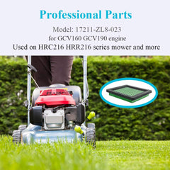 HOODELL 2 Pack Air Filter 17211-zl8-023 packaging