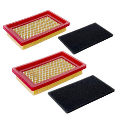HOODELL 2 Pack Air Filter for MTD Cub Cadet front view