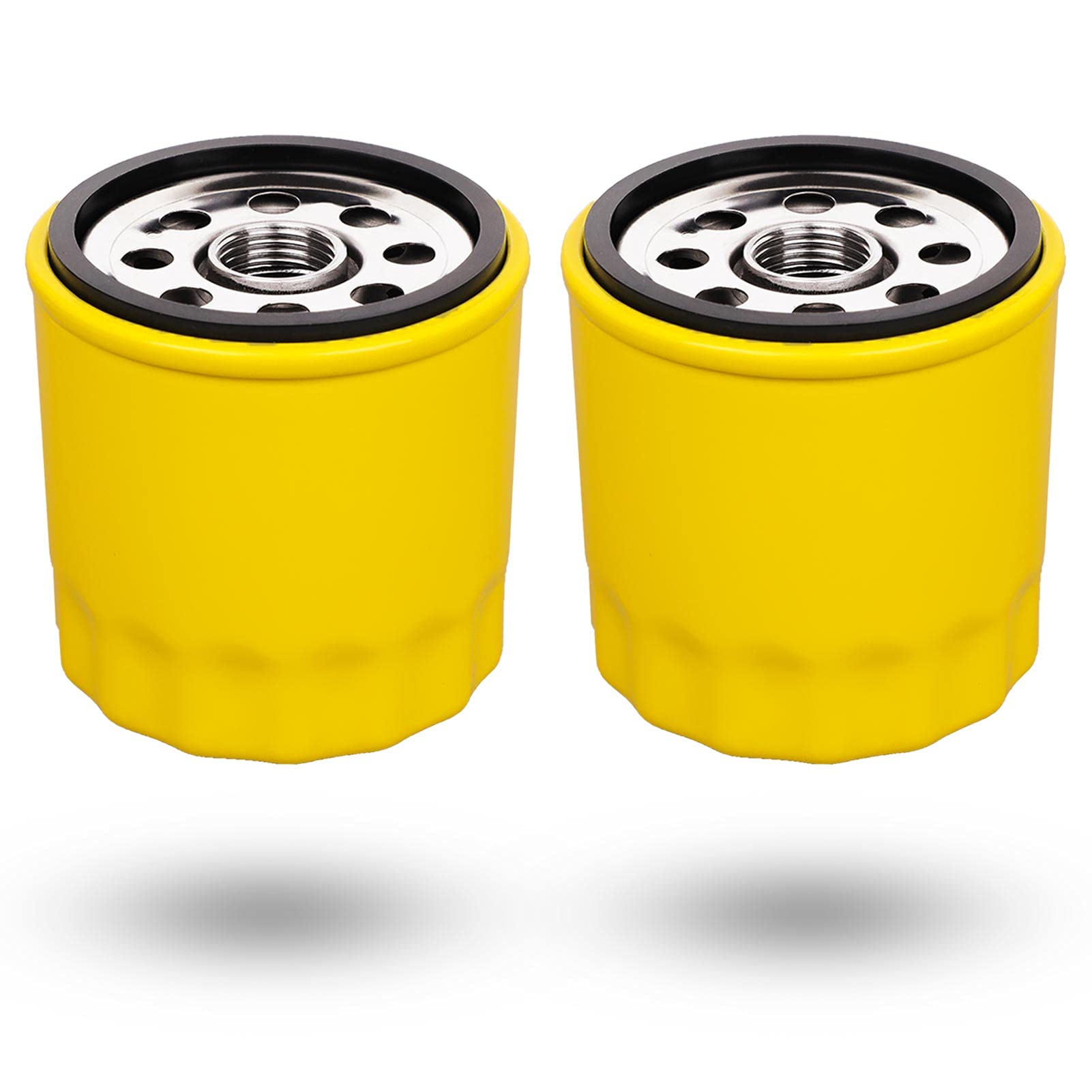 HOODELL 2 Pack Oil Filter for Kohler engines front view