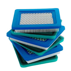 HOODELL 3 Pack Air Filter front view with pre-filter