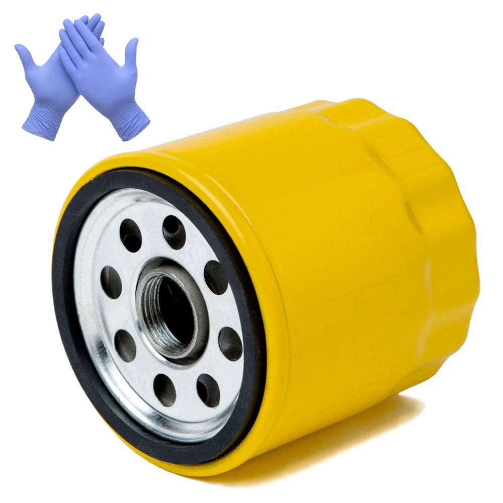 HOODELL 52 050 02 Oil Filter with gloves front view