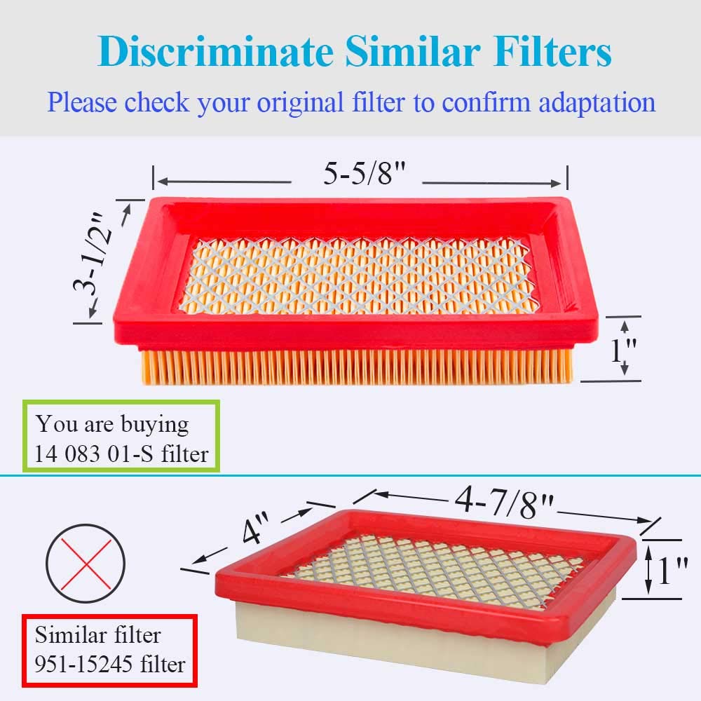 HOODELL air filter pack packaging