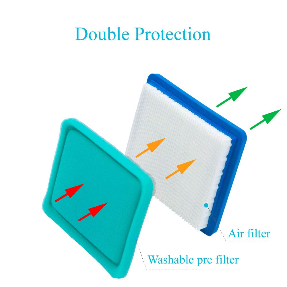 HOODELL air filter packaging with specifications