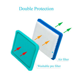 HOODELL air filter packaging with specifications