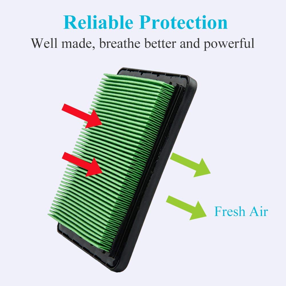 HOODELL air filter showing soft gasket and sturdy design