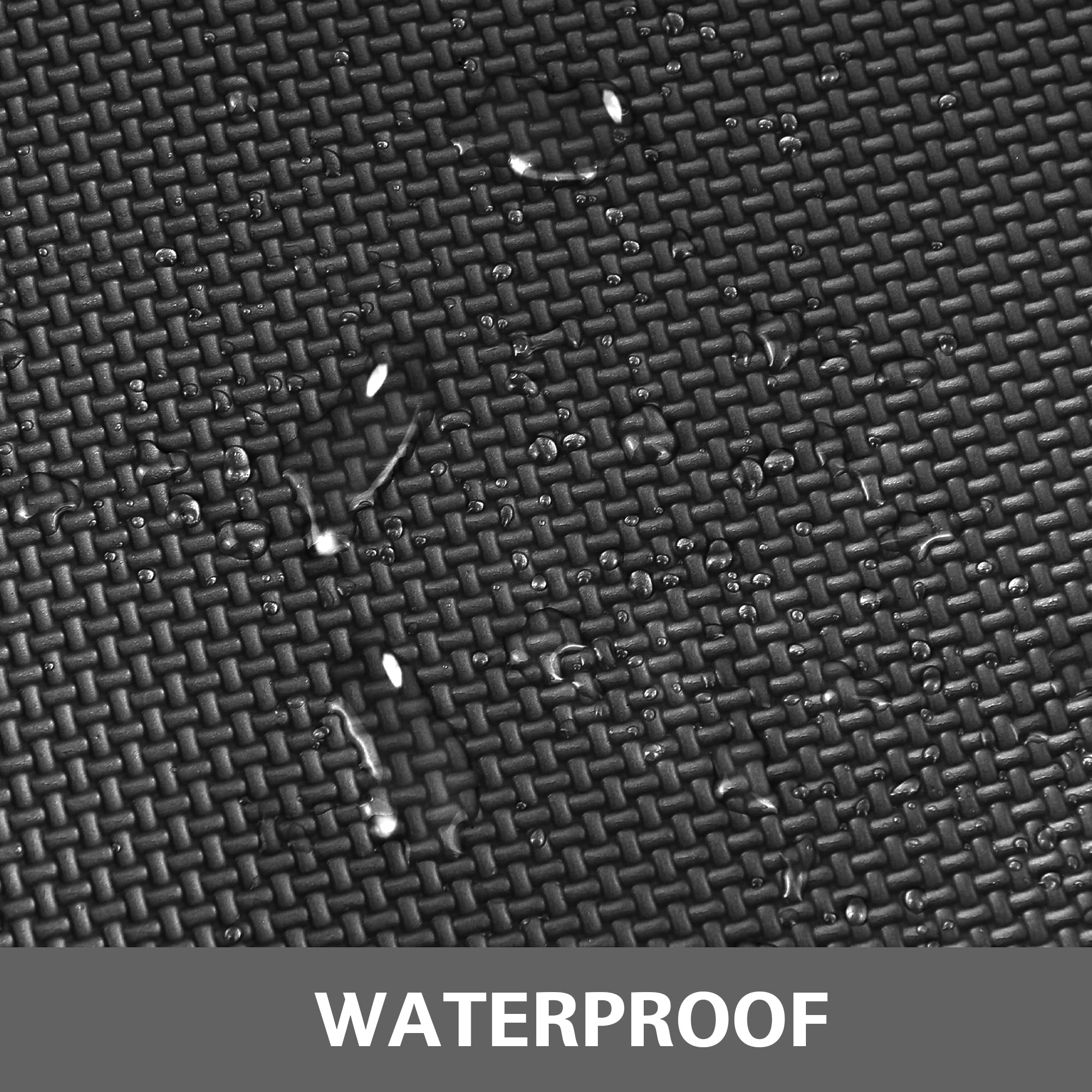 HOOPLE Extra Thick Kneeling Pad Black close-up of material