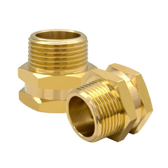 Hooshing garden hose adapter 3/4" NPT male and GHT female connector