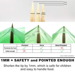 HOPELF 36-inch skewers in a natural bamboo finish