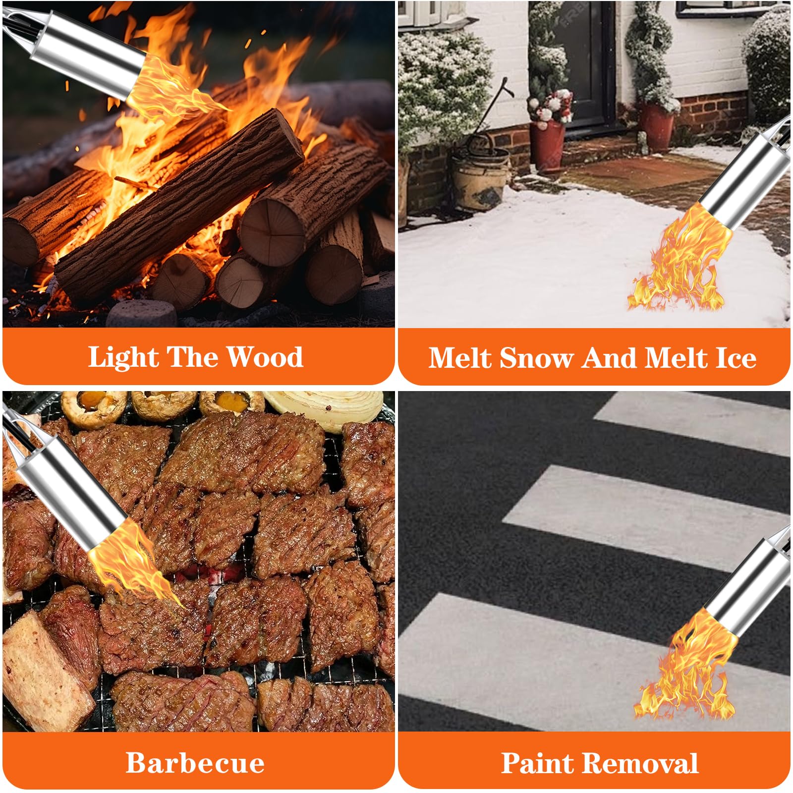 Hordolry Propane Torch kit packaging and components